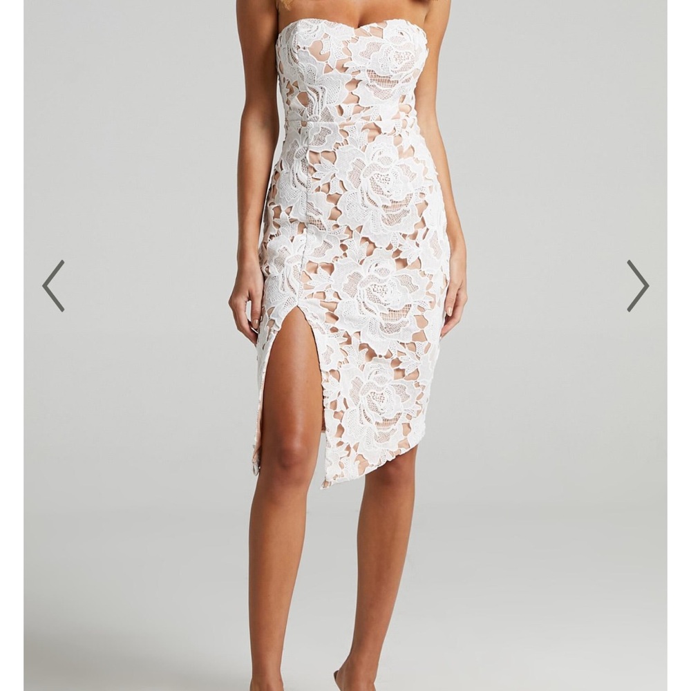 Showpo Lace to Lace Dress